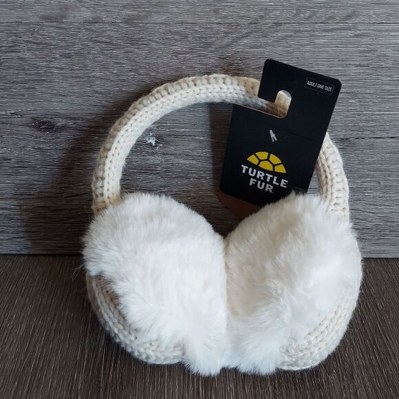 Turtle Fur Ear Muffin Faux Fur Lined Earmuffs - Picture 1 of 4